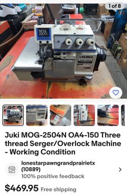 Overlock Machine SINGER 4 Threads (4Hilos)