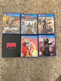 Play Station 4, Play Station 5 games/bundle