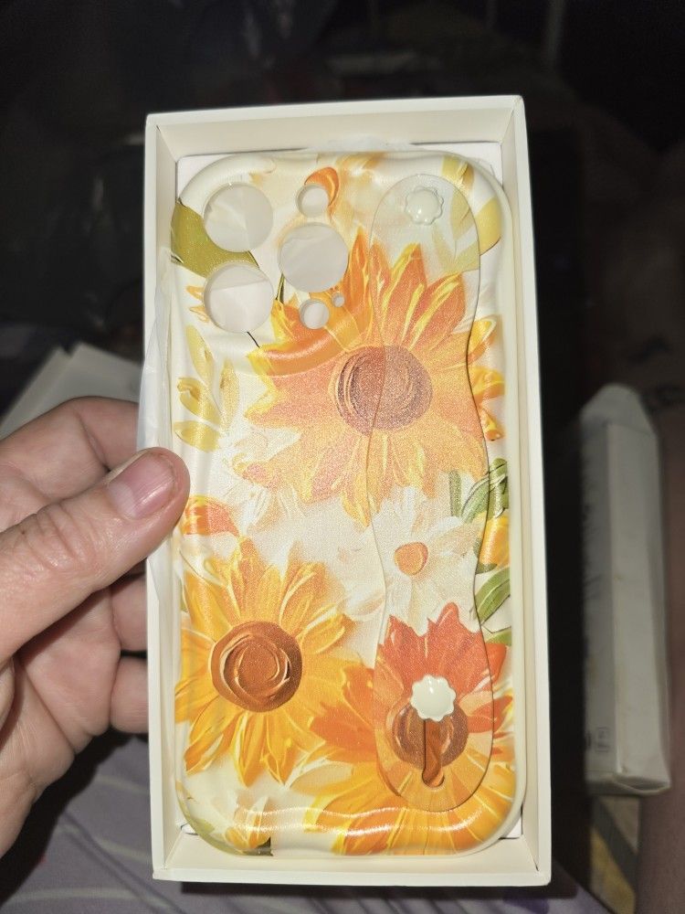 Iphone 16 Pro Max Sunflowers Case