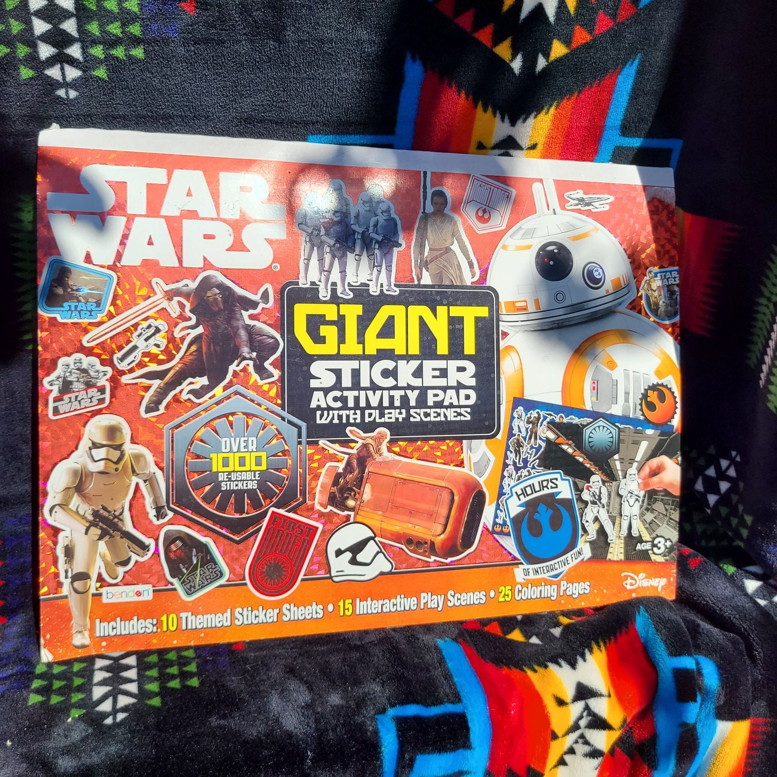 Starwars giant sticker book