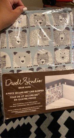 Baby Bear Bedding For Crib New