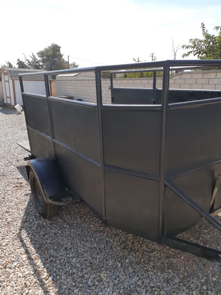 THIS TRAILER IS READY TO GO.(6X10 single axle trailer) PERFECT FOR DAY TO DAY USE.