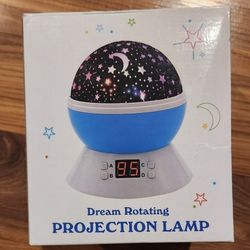 Rotating Projection Lamp Light Stars And Moon 3 Colors