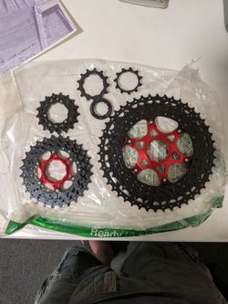 VG SPORTS 11 Speed Bicycle Cassette 11-40T/11-42T/11-46T/11-50T/11-52T, Lightweight Aluminum Split Cassette, CNC Integrated Hollow, for Mountain Bike…