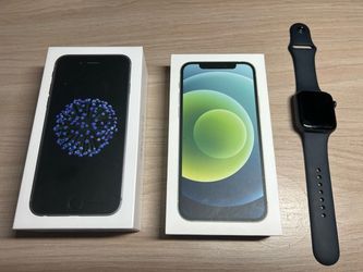 iPhone 6, iPhone X, & Apple Watch SE