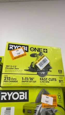RYOBI 18V ONE+!5-1/2” Circular Saw
