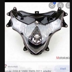 2009 Suzuki GSXR 1k to 2011 headlight 