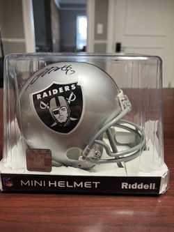 Davante Adams Autographed Mini Helmet