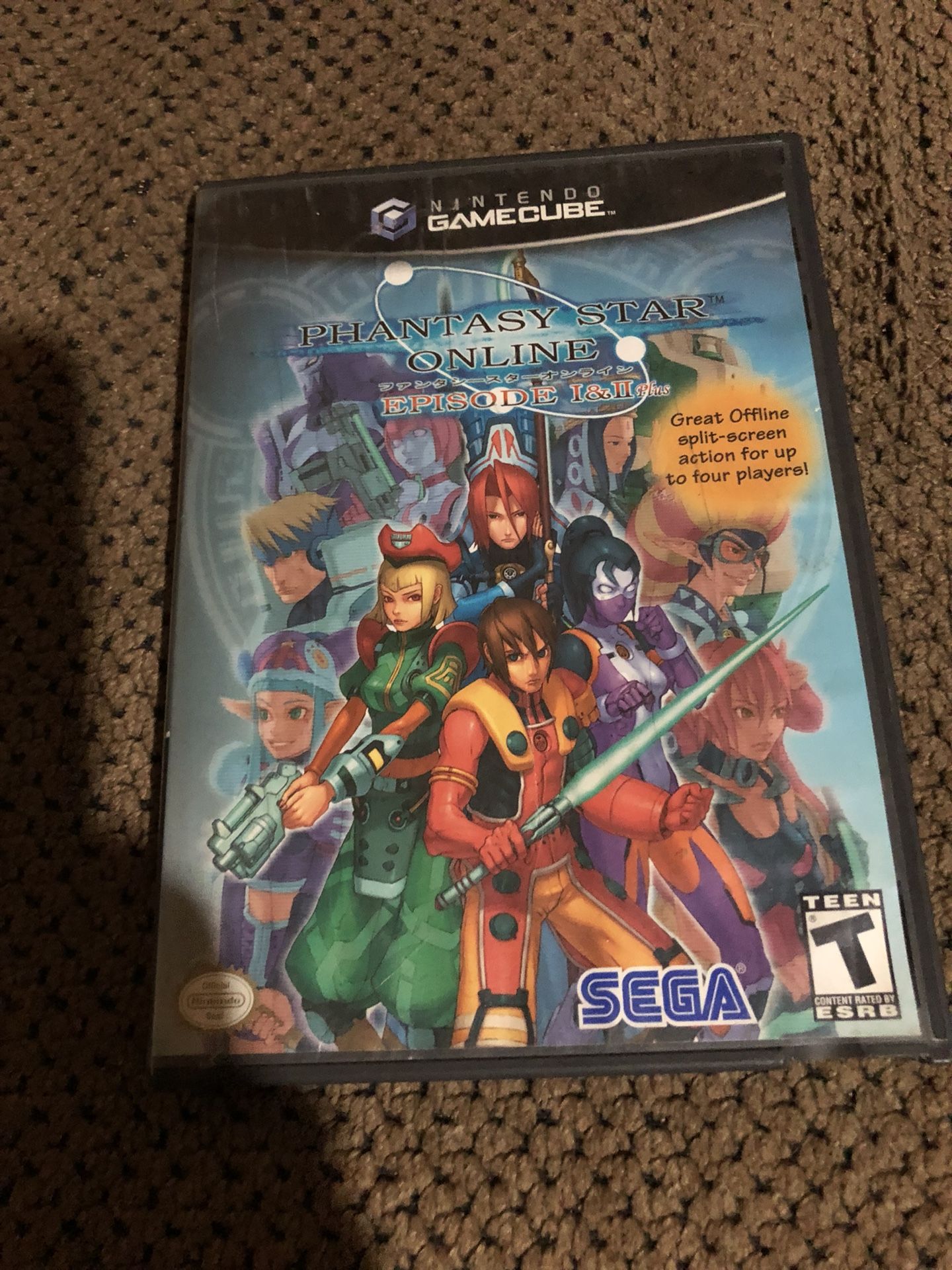 Phantasy Star Online Episode 1 And 2 Plus For The Nintendo Gamecube Rare For Sale In Cottonwood Ca Offerup