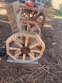 Custom wood chairs