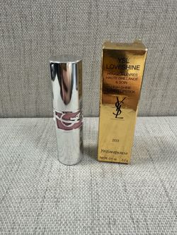 YSL Loveshibe sage 203 shine lipstick