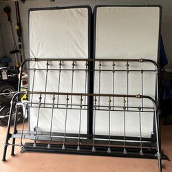 King Bed Frame With Box 