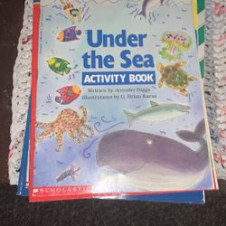 Under The Sea Activity Book 