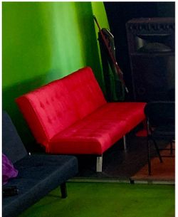 2 Red Futons!!