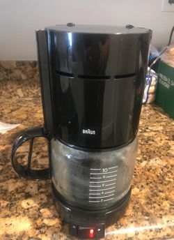 BRAUN coffee maker $10