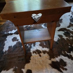 Beautiful Wooden Heart Stand 