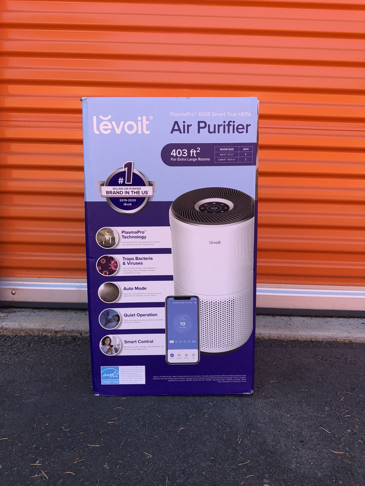 Levoit PlasmaPro 400S Smart Air Purifier