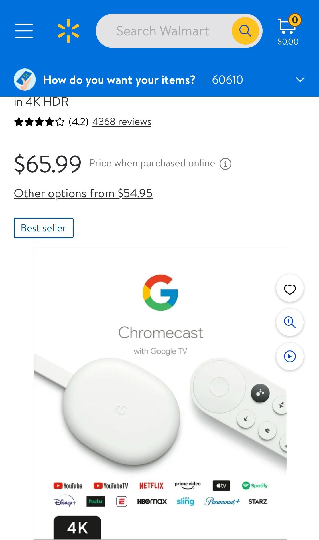 Google Chromecast with Google TV