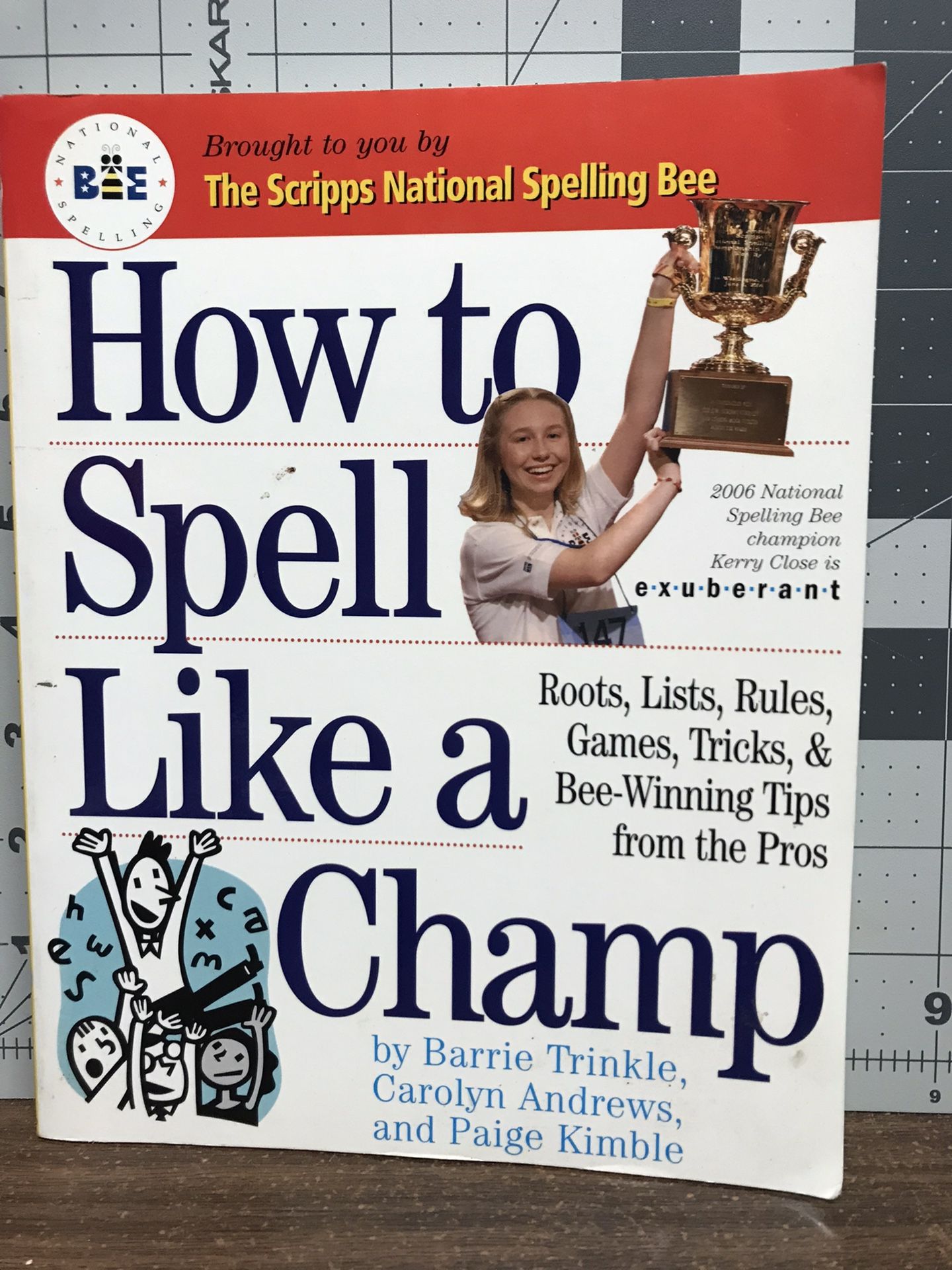 How To Spell Like A Champion Paperback Book