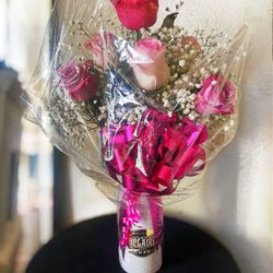 Belaire Champagne Mothers Day Flower Bouquet 