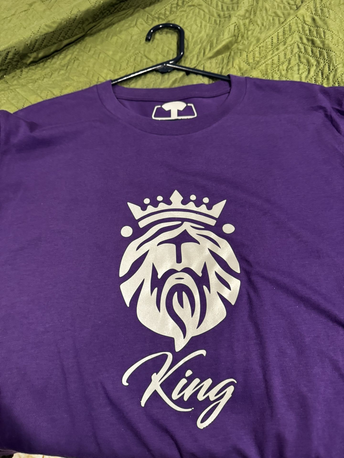 T-shirt King Purple XL