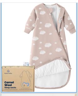 kaiya baby Unisex Sleeping Bag for Babies and Toddlers 1.0 Tog Sleep Sack 6-18 Months, Baby Sleep Sack, Newborn Sleep Sack, Wearable Blanket Baby, One