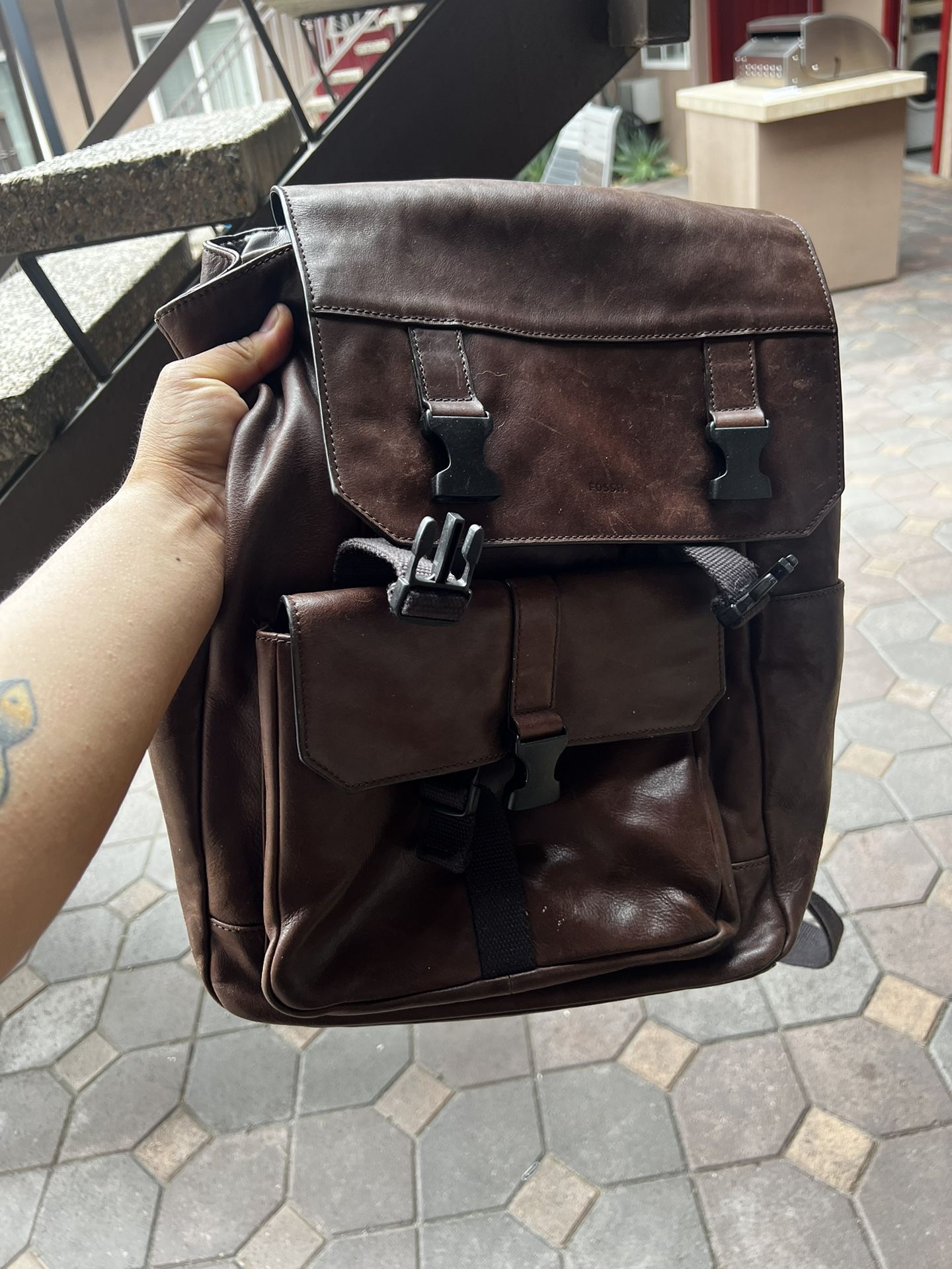 Men’s Fossil backpack