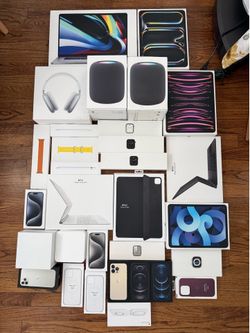 28 Apple BUNDLE BOXES MacBook / iPad / Earpods / iphone/iwatch EMPTY BOXES