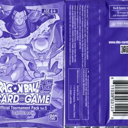Dragonball Card Game - Tournament Pack Vol#5