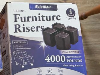 EclatBain Furniture Risers 4-Pack