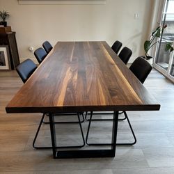 Walnut Dining Room Table / Kitchen Table  Prices Listed Below 