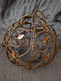 PH Pumpkin Candle Holder