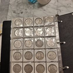 1921 Morgan Dollars,  And 1922 Peace Dollars