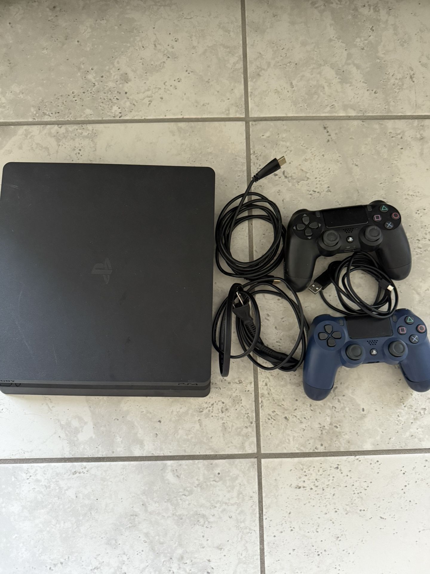 PS4 With Controllers