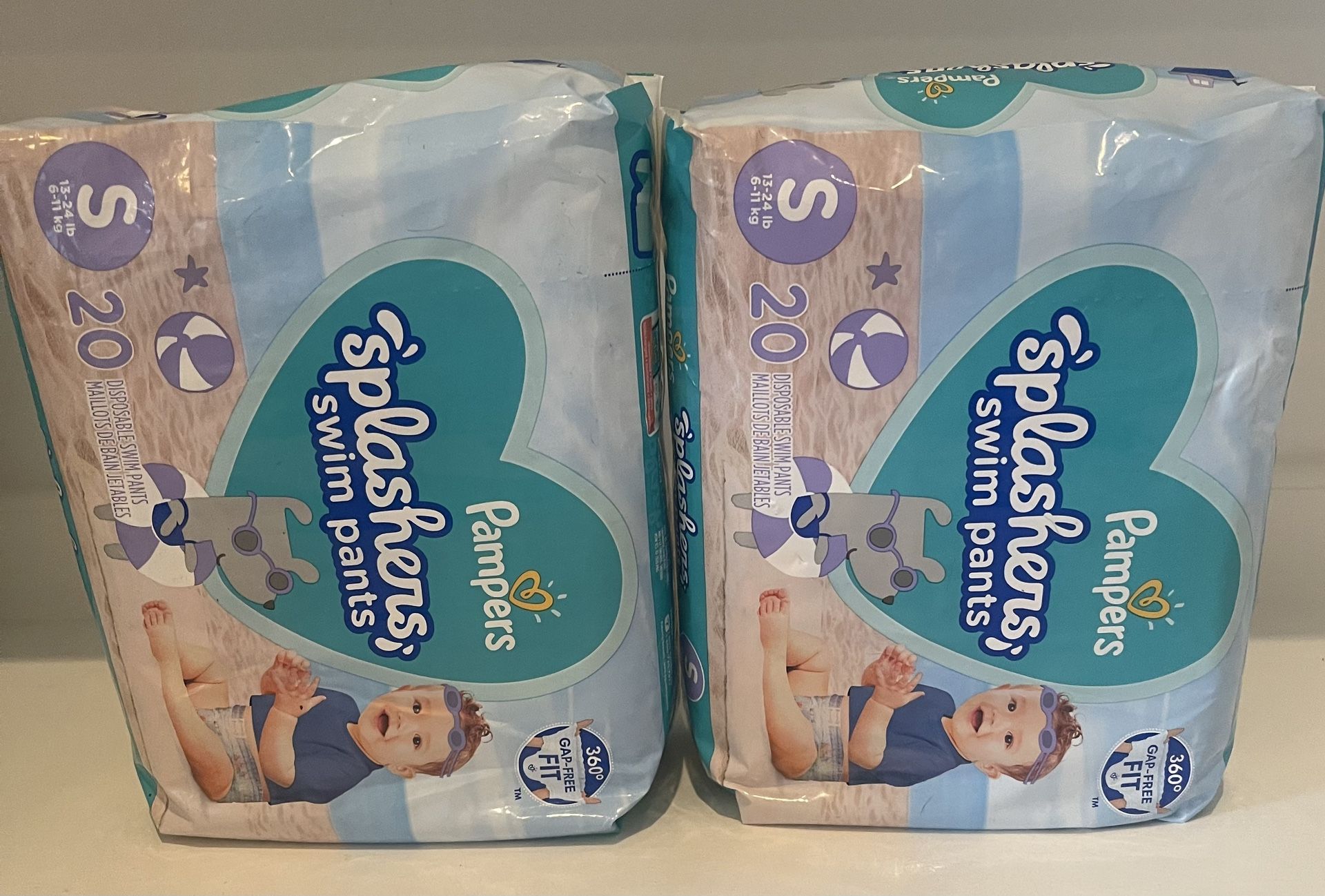 Pampers Splashers Swim Pants Small