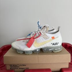 Off White x Nike Air Vapormax Size 11