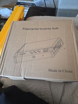 Fingerprint Security Safe