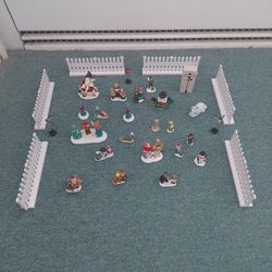 Christmas Village  Porcelain Figurines 