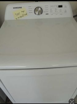 1 year old samsung 7.2 cu ft gas dryer for $350