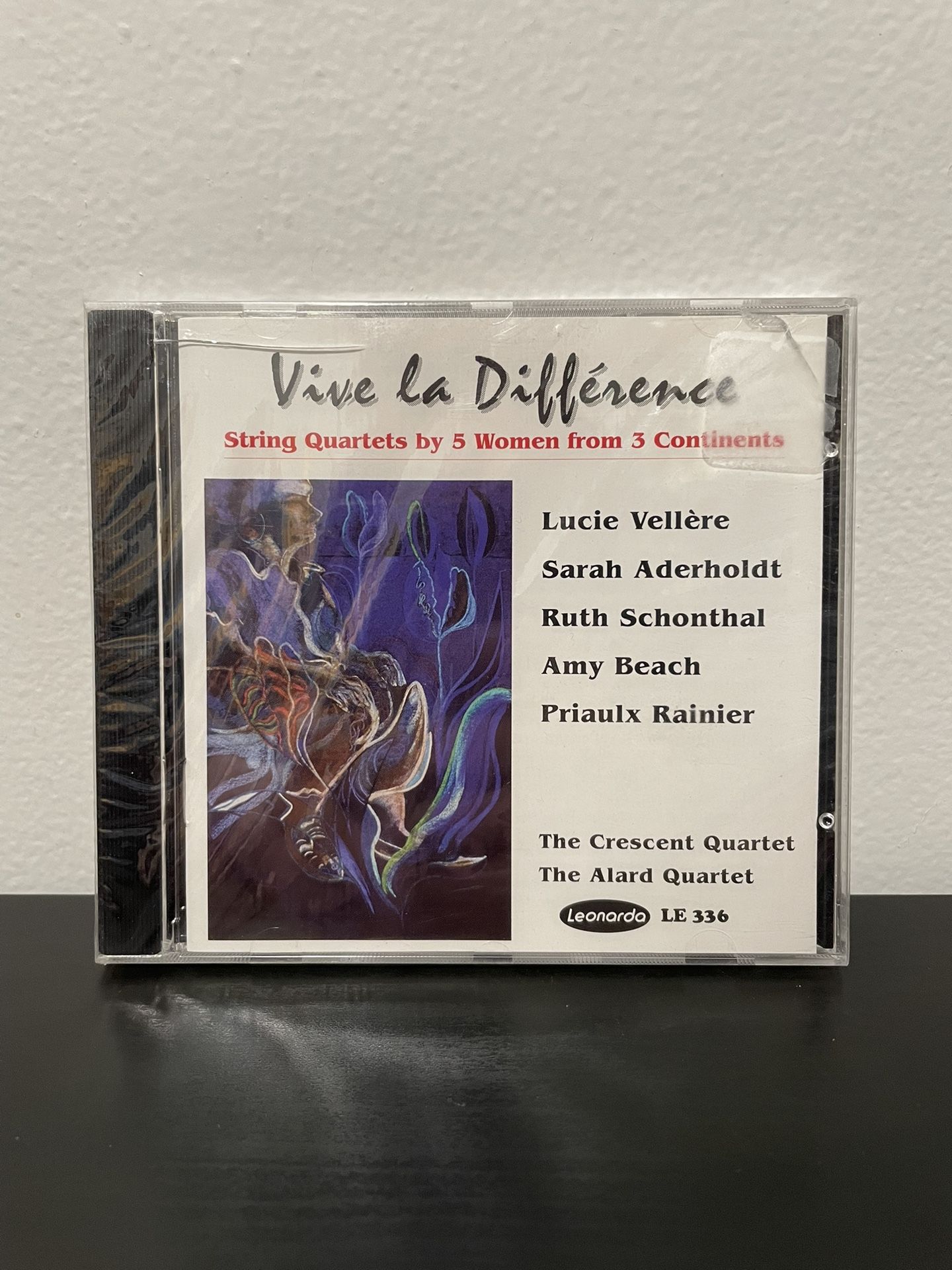 Vive La Difference String Quartets CD Album NEW SEALED 5 Women 3 Continents 1994