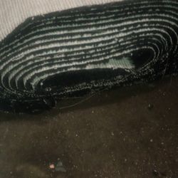 1 Roll Of Black Carpet New Leftovers