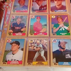 1987 Topps Baseball Card Album