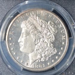 1881 CC Morgan Silver Dollar