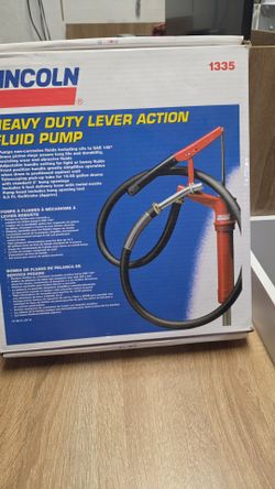 Lincoln Heavy Duty Lever Action Fluid Pump