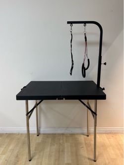 Portable grooming table Foldable Dog Grooming Station Compact SHELANDY