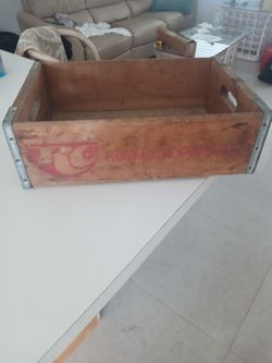 Vintage RC Cola Crate