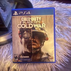 Call Of Duty Cold War PS4 Disc 
