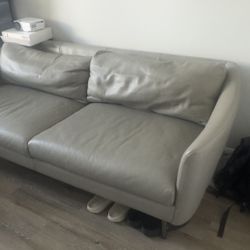 Sloane Leather Sofa 78"