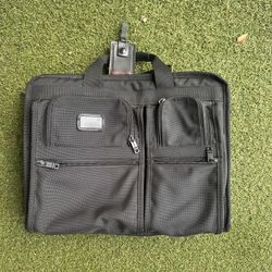 TUMI Black Expandable Organizer 