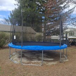 Trampoline for sake
